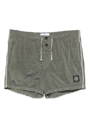 Stone Island Compass-badge shorts - Green