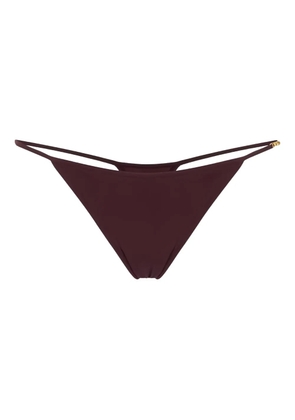 Elisabetta Franchi chain-detail brief - Red