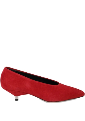 ISABEL MARANT 45mm Ebisa pointed-toe pumps - Red