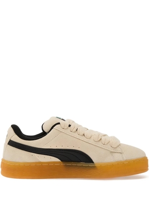 PUMA leather sneakers - Neutrals