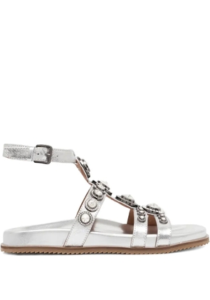 Kurt Geiger London rhinestone-embellished sandals - Silver