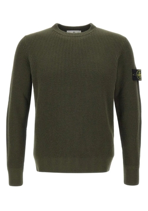Stone Island 5100053 ribbed crew-neck sweater - Green