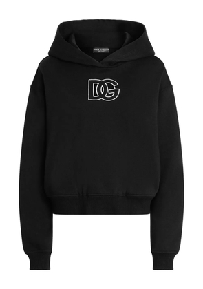 Dolce & Gabbana DNA cotton hoodie - Black