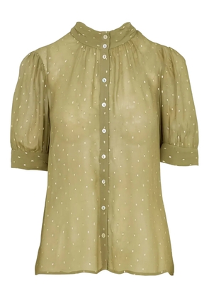 Ba&Sh Mimi buttoned blouse - Green