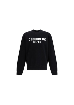 Dsquared² Black Cotton Sweatshirt - L