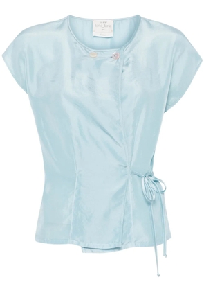Forte Forte wrap blouse - Blue