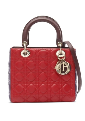 Christian Dior Pre-Owned 2010s Lady Dior handbag - Red