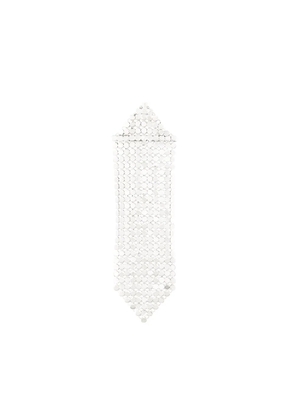 Rabanne chain mail earring - Metallic
