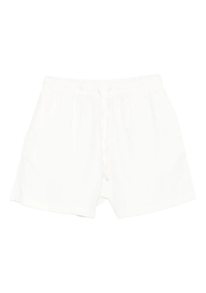 SAMSOE SAMSOE drawstring linen shorts - White