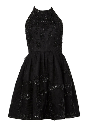 Oscar de la Renta embellished backless dress - Black