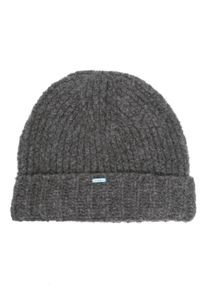 Alanui Finest cashmere-silk beanie - Grey