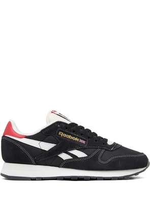 Reebok leather classic trainers - Black