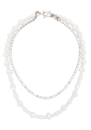 Forte Forte pearl-embellished necklace - Silver