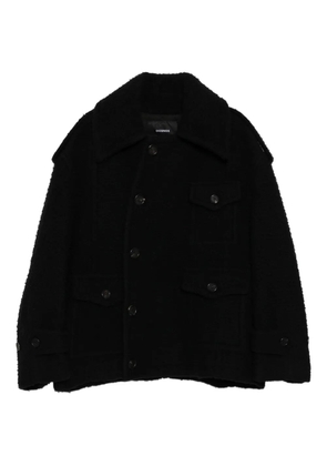 SONGZIO single-breasted coat - Black
