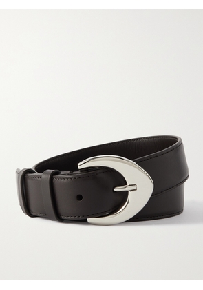 The Row - Arrow Leather Waist Belt - Brown - P/S,S,M,L