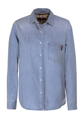 Moorer Alize- LGD pocket buttoned shirt - Blue