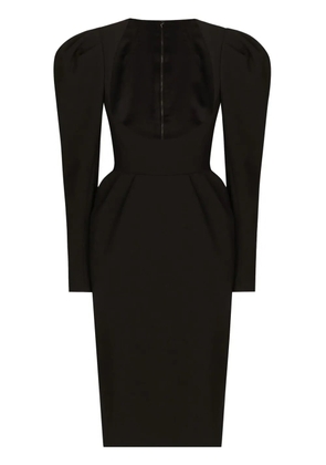 Dolce & Gabbana long-sleeve dress - Black