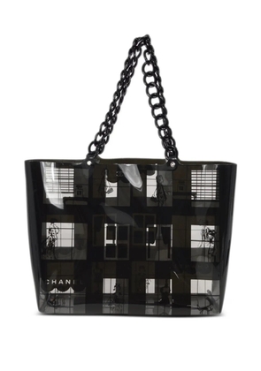 CHANEL Pre-Owned 2003 Coco Window tote bag - Black