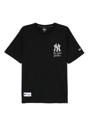 NEW ERA CAP logo-embroidered T-shirt - Black