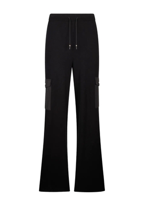 LIU JO elastic-waistband cargo trousers - Black
