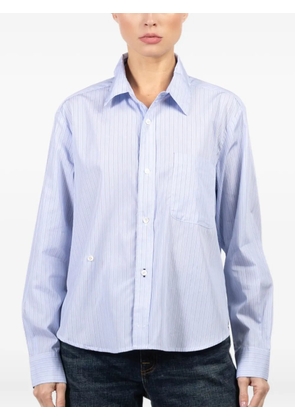 CISSA striped long-sleeve shirt - Blue