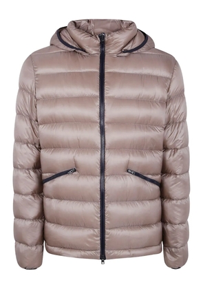 Herno hooded zip padded jacket - Grey