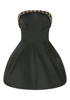 Genny embellished strapless dress - Black
