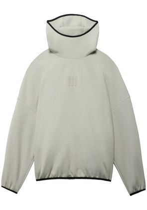 Fear Of God x adidas logo-print hoodie - Neutrals