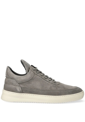 Filling Pieces suede low-top sneakers - Grey