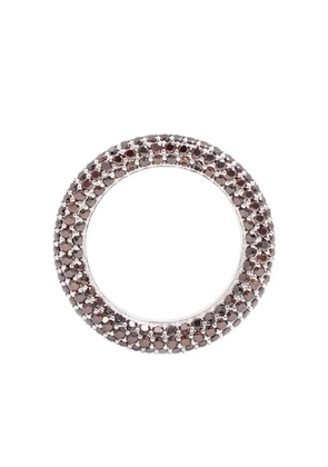 Izabel Display pave-crystal ring - Brown