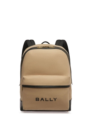 Bally Treck logo-print backpack - Neutrals