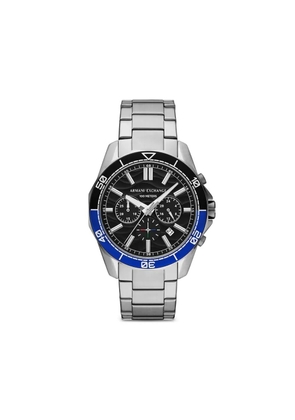 Armani Exchange round-face set 44mm - Black