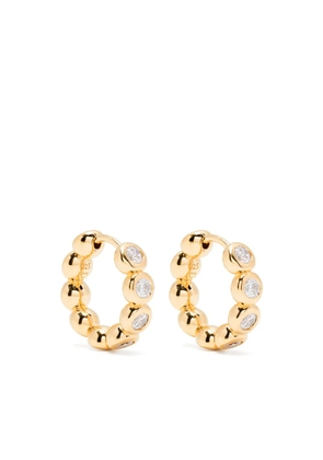 Missoma Tennis small hoop earrings - Gold
