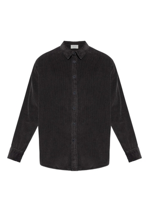 American Vintage Padow corduroy button-down shirt - Grey