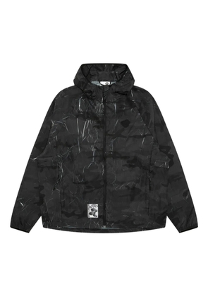 AAPE BY *A BATHING APE® camouflage-print hooded jacket - Black