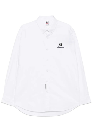 AAPE BY *A BATHING APE® long sleeves shirt - White