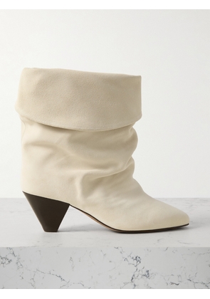 Isabel Marant - Ryska Suede Ankle Boots - Off-white - FR36,FR37,FR38,FR39,FR40,FR41