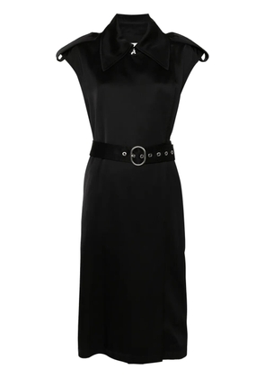 Jil Sander belted trench coat - Black