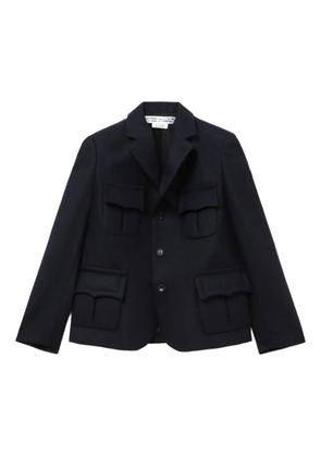Comme Des Garçons Comme Des Garçons flap-pocket jacket - Blue