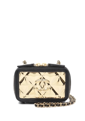 CHANEL Pre-Owned 2021 mini Vanity shoulder bag - Black