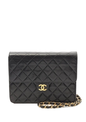 CHANEL Pre-Owned 1997-1999 Classic Flap matelassé-quilted shoulder bag - Black
