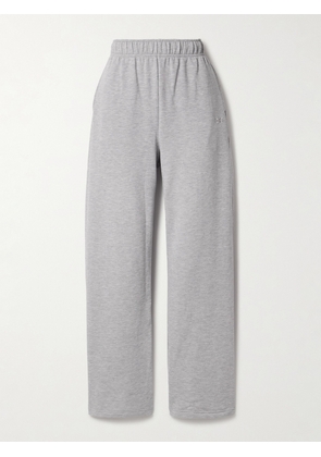 Alo Yoga - Accolade Cotton-blend Jersey Track Pants - Gray - xx small,x small,small,medium,large,x large,xx large