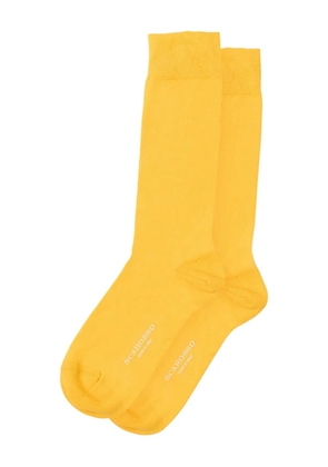 Scarosso ribbed-trim socks - Yellow