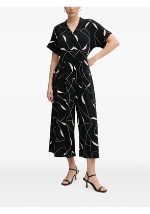 Joseph Ribkoff patterned jumpsuit - Black