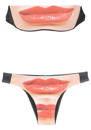 Amir Slama lips bikini set - Multicolour