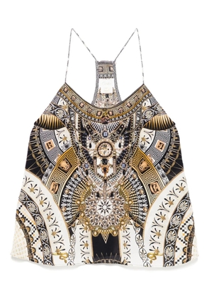 Camilla Temples Of Dendara top - Black