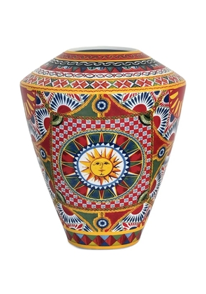 Dolce & Gabbana Amphora patterned vase (25cm x 29 cm) - Red