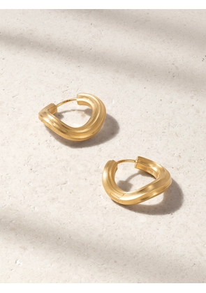 OLE LYNGGAARD COPENHAGEN - Under The Sea Creol 18-karat Gold Hoop Earrings - One size