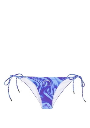 Karl Lagerfeld string-tie bikini bottoms - Blue