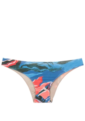 Clube Bossa Niarchos graphic-print bikini bottoms - Blue